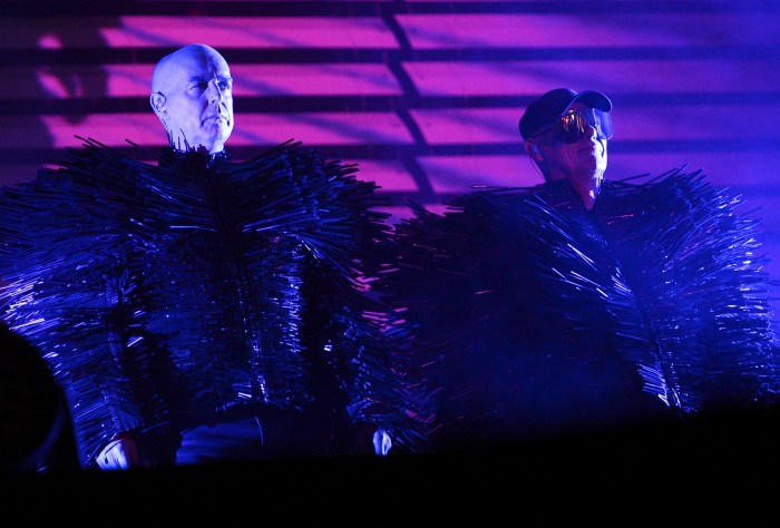 Pet Shop Boys performing