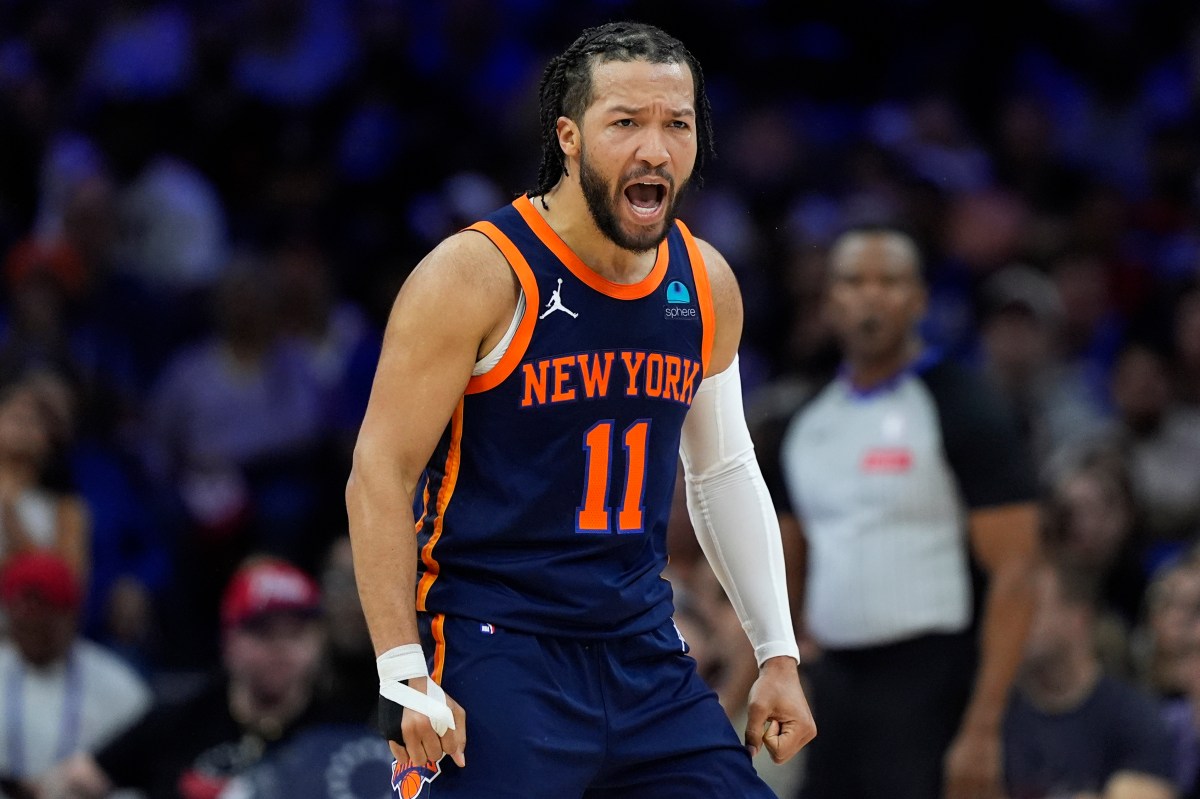 Jalen Brunson Knicks 76ers Game 4