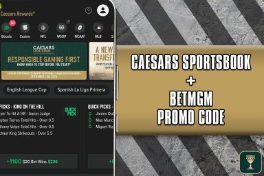 caesars sportsbook + betmgm promo code