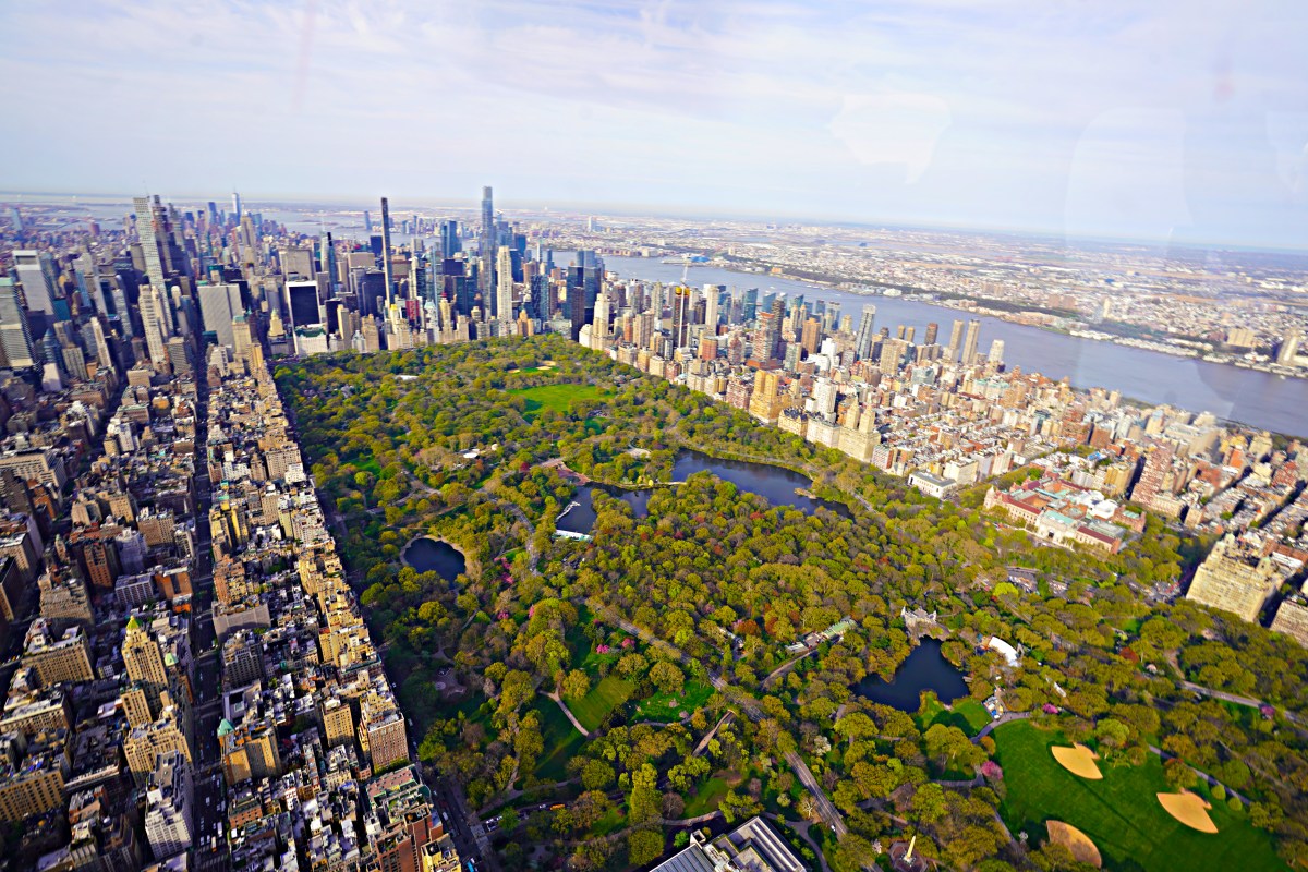 Central Park roadways set for redesign to give pedestrians and cyclists more space 2 Central Park from the air