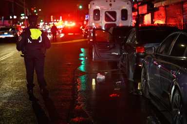 Scene of Brooklyn shooting