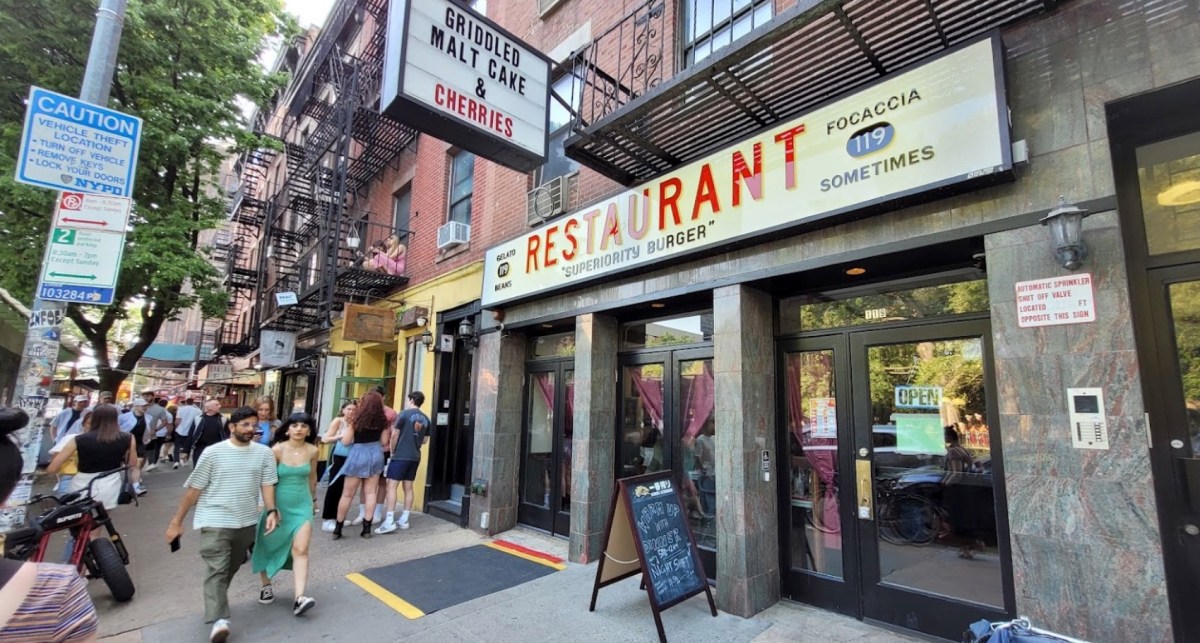 One of NYC's best restaurants Superiority Burger
