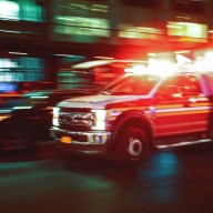 EMS ambulance responds to hit-and-run in Harlem