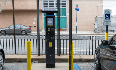 Parking meter in Queens