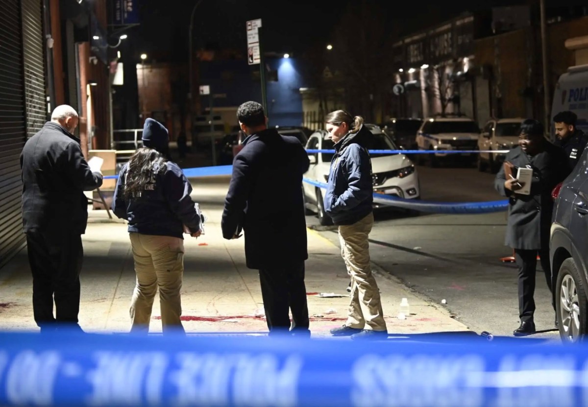 File photo of Brooklyn stabbing scene