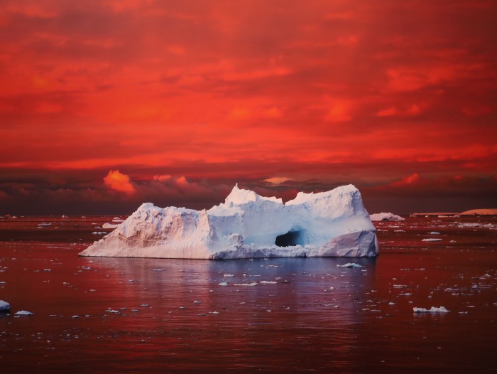 Iceberg in Coal + Ice exhibit opened in time for Earth Day
