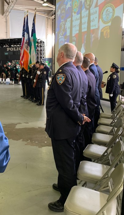 police in uniform at Day of Remembrance event 