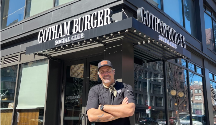 Mike Puma, owner of Gotham Burger.