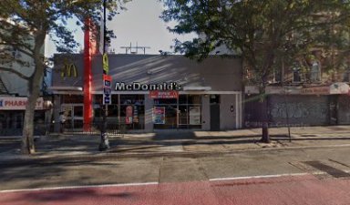 a mcdonald's restaurant in the Bronx - shooting took place outside the restaurant