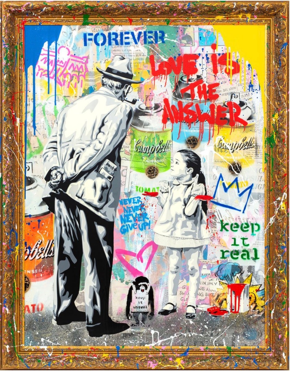 Caught Red Handed by Mr. Brainwash