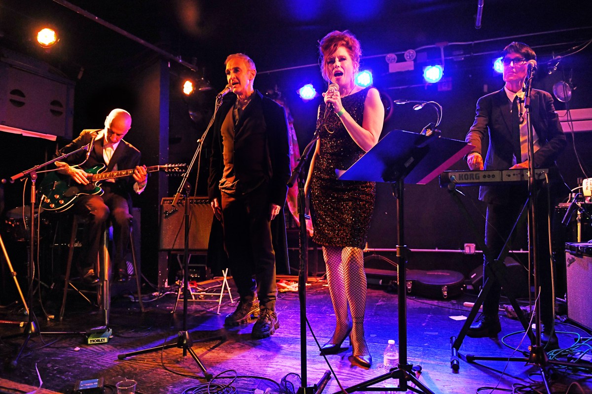 East Village supergroup Rimbaud Hattie: L-R: Doug Bressler, John Kelly, Heather Litteer, Julie Hair