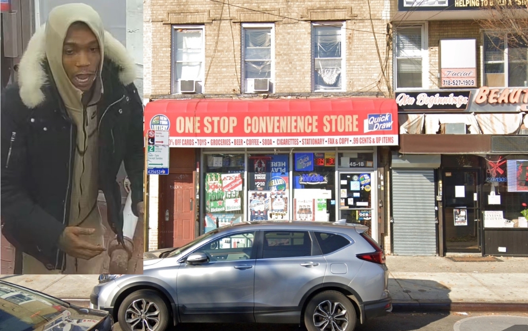 Suspect in Queens bodega shooting