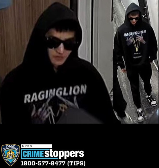 Perps tied-up a man, robbed him of $20K during a botched meetup in Lower Manhattan 4 man in hooded sweatshirt wanted for robbery in Lower Manhattan