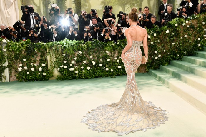 Jennifer Lopez on the Met Gala carpet