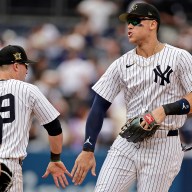 Yankees Aaron Judge celebrates