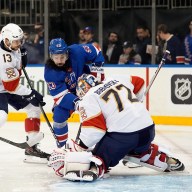 Rangers stopped in goal chance by Panthers goalie