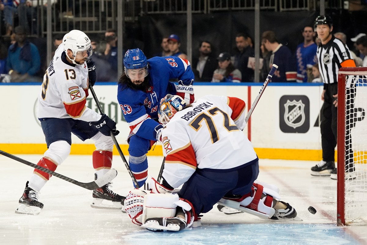 Rangers stopped in goal chance by Panthers goalie