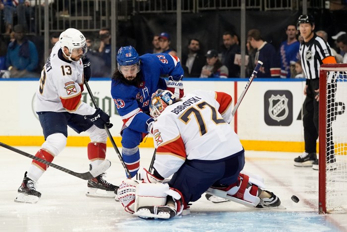 Rangers stopped in goal chance by Panthers goalie