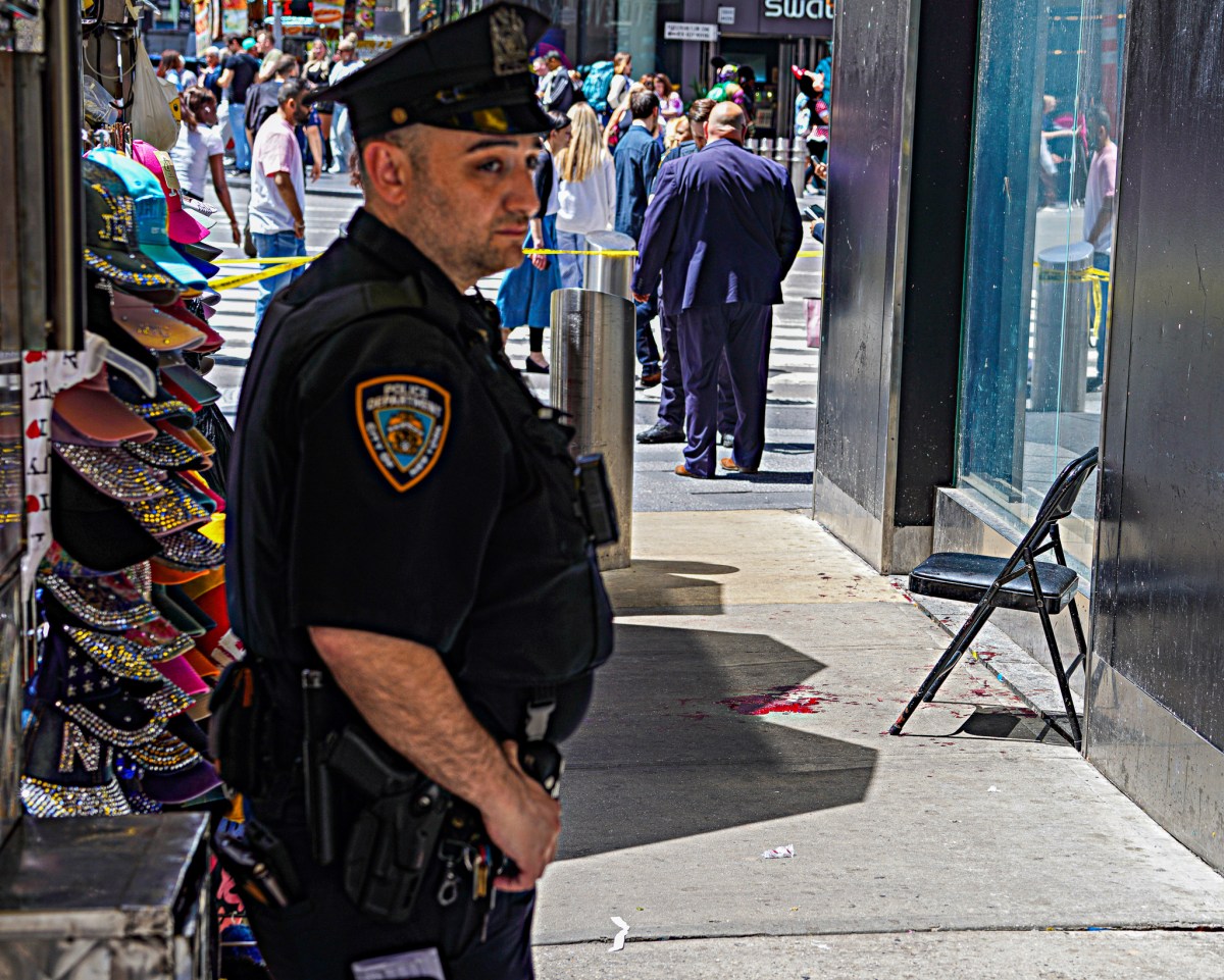 Machete Attack in Times Square, Three in Custody