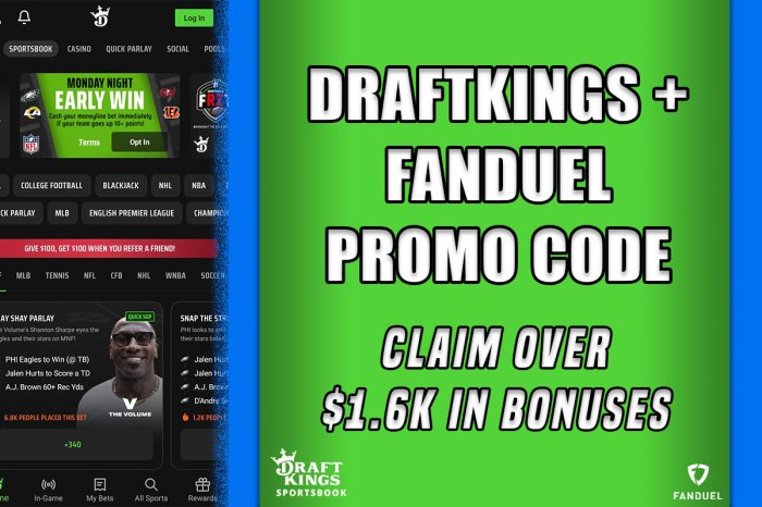 DraftKings + FanDuel promo code
