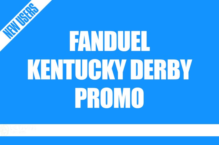 FanDuel Kentucky Derby promo