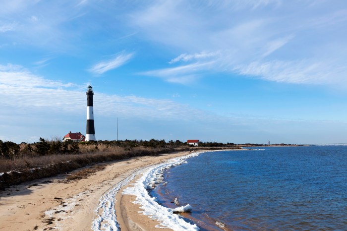 Fire Island Lighthouse and the Great South Bay