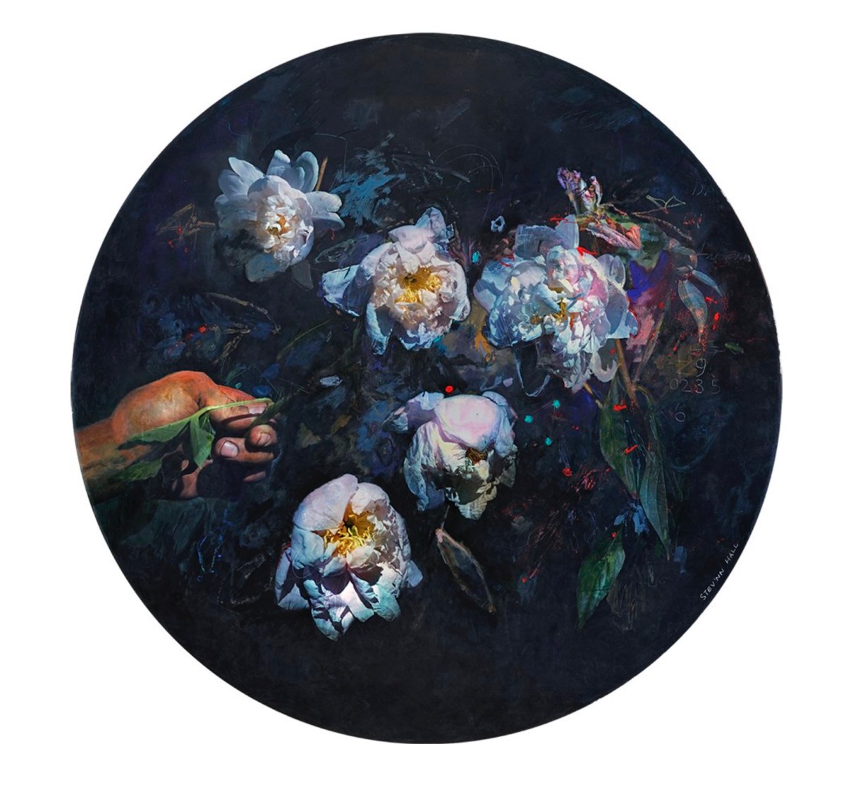Impressionism in the 21st Century: The visionary work of Stev'nn Hall, through his lens and brush 5 Sacrifice No. 2, Tondo, by Stev'nn Hall