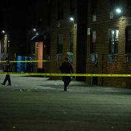 Police at Brooklyn scene where man was shot