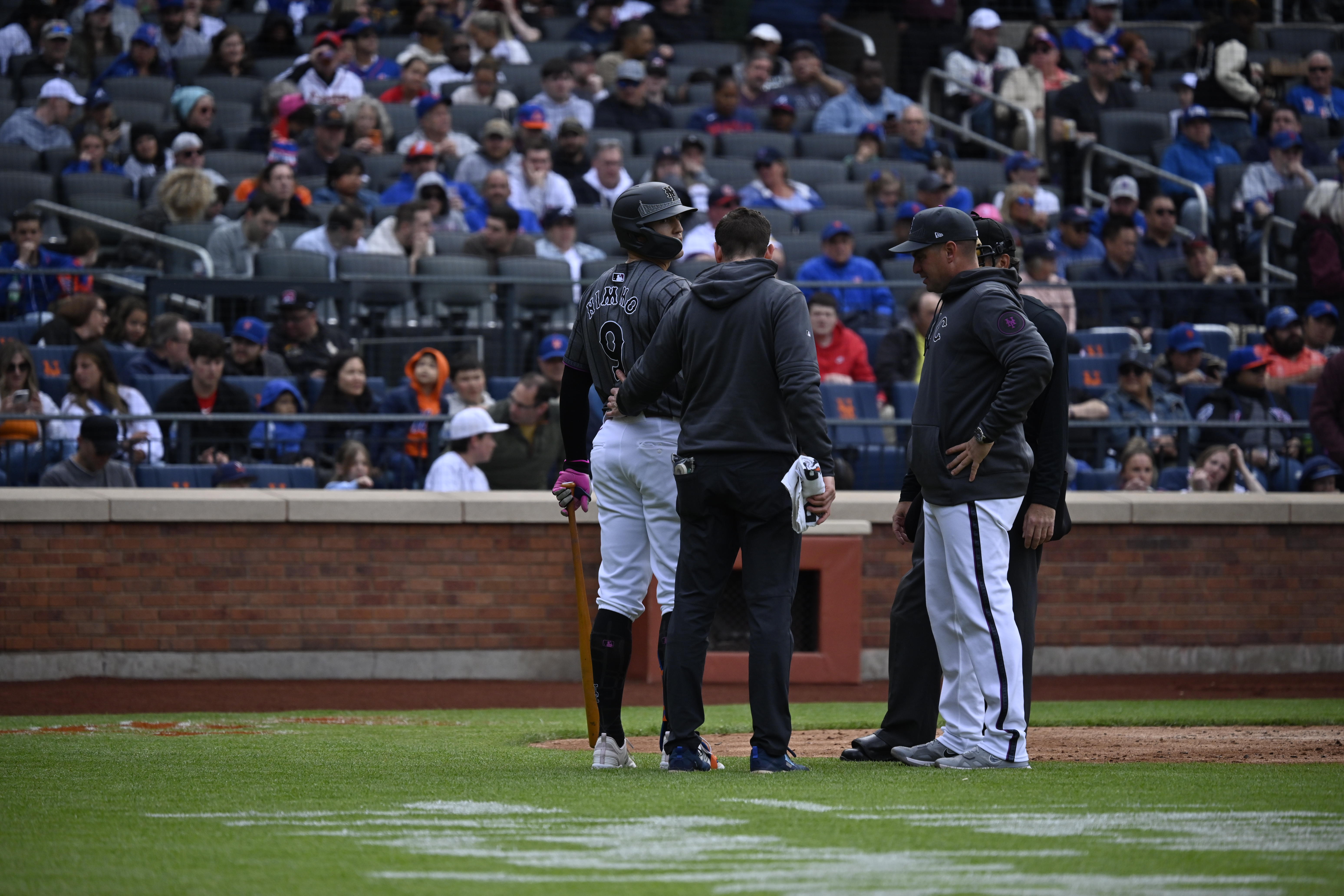 Brandon NImmo injury Mets