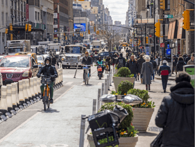 Bike lanes ahead of congestion pricing