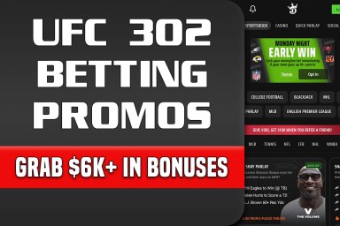 UFC 302 betting promos