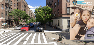 intersection of streets in Manhattan