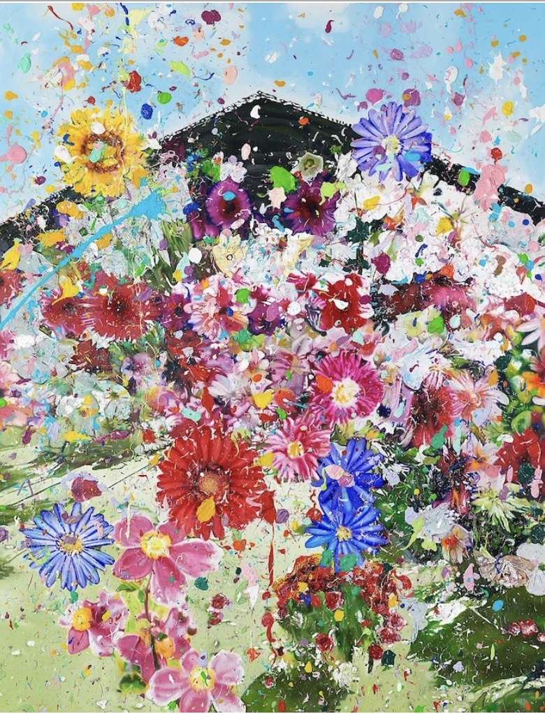 Happiness by Damien Hirst