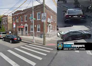 Scene of Brooklyn hit-and-run collision