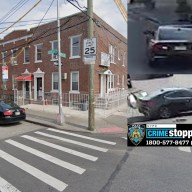 Scene of Brooklyn hit-and-run collision