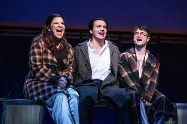 The cast of Merrily We Go Along.