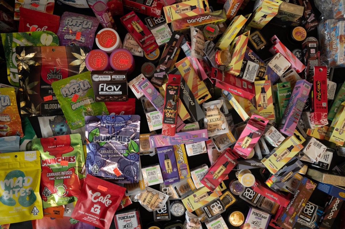 Cannabis crackdown: Hochul, Adams say they've shuttered over 400 illicit weed shops in the Big Apple 5 Cannabis products seized
