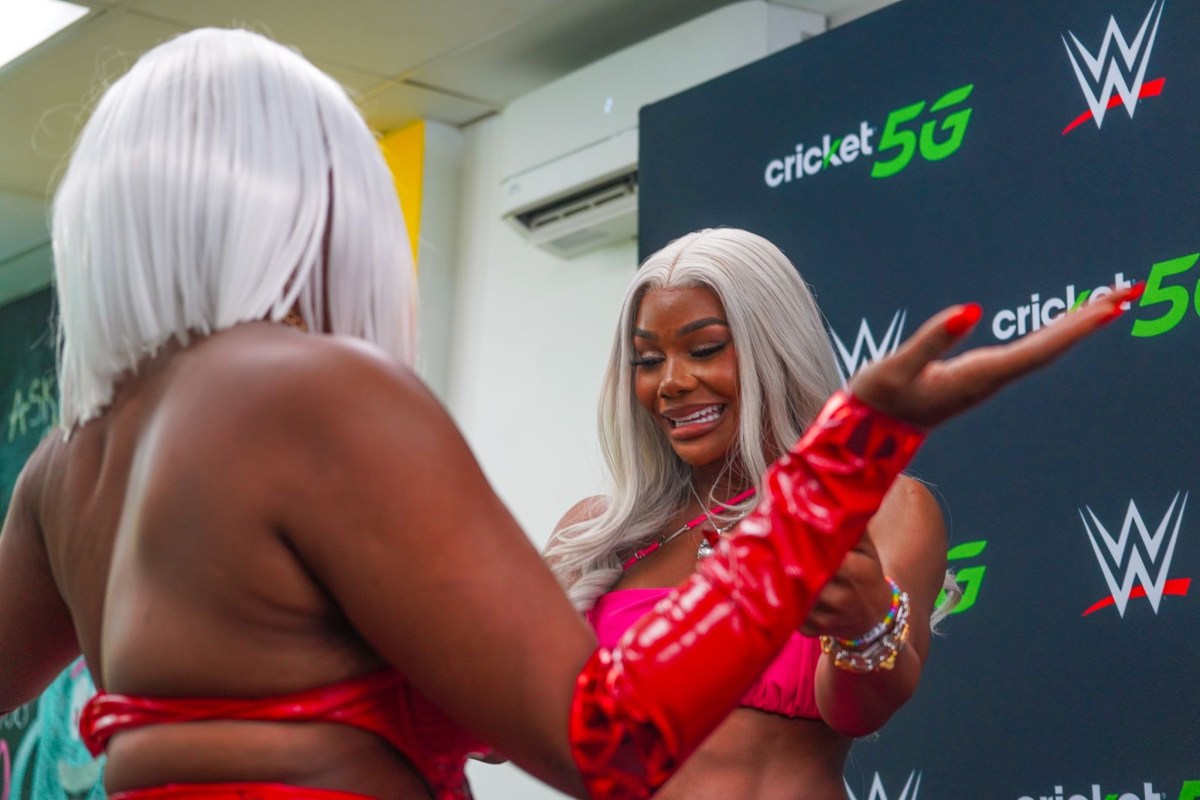 Exclusive: WWE Superstars Bianca Belair and Jade Cargill talk significance of representation at Brooklyn meet and greet 8