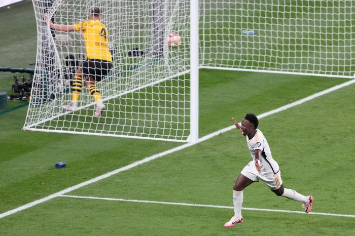 Vinicius Junior Real Madrid Champions League Final