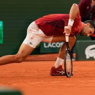 Novak Djokovic injury French Open