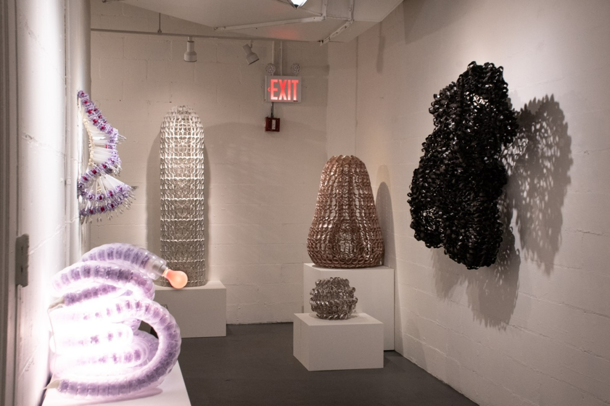 ‘Boundary Layer’ by Kate Rusek, on view at Materials for the Arts.