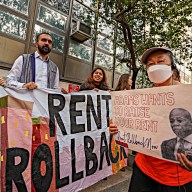 Tenants protest rent increase vote by Rent Guidelines Board