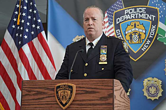 NYPD Chief of Patrol John Chell outlines Harlem car thief arrest