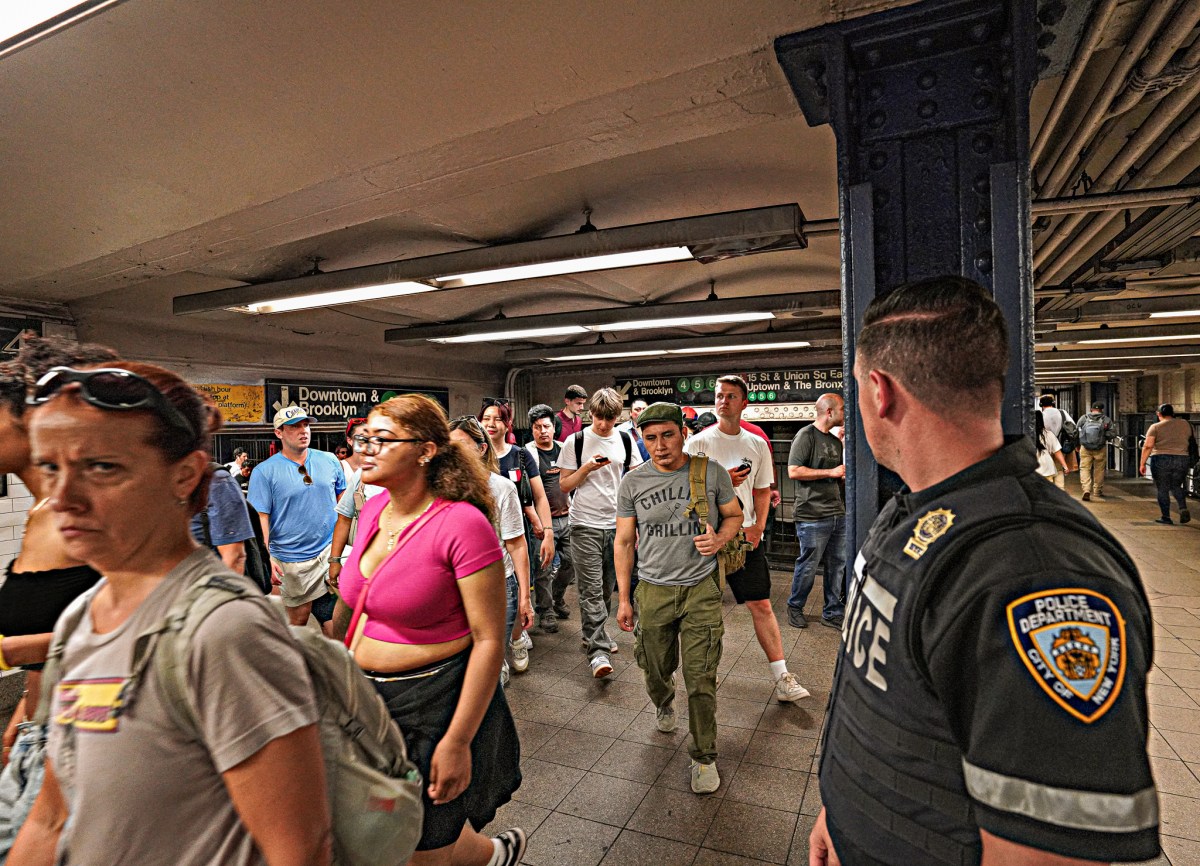 Police brass say they are continuing to zero-in on criminals bringing weapons into the subway system as NYPD’s Chief of Transit rails against recidivism after three people were slashed at a Queens station last month.