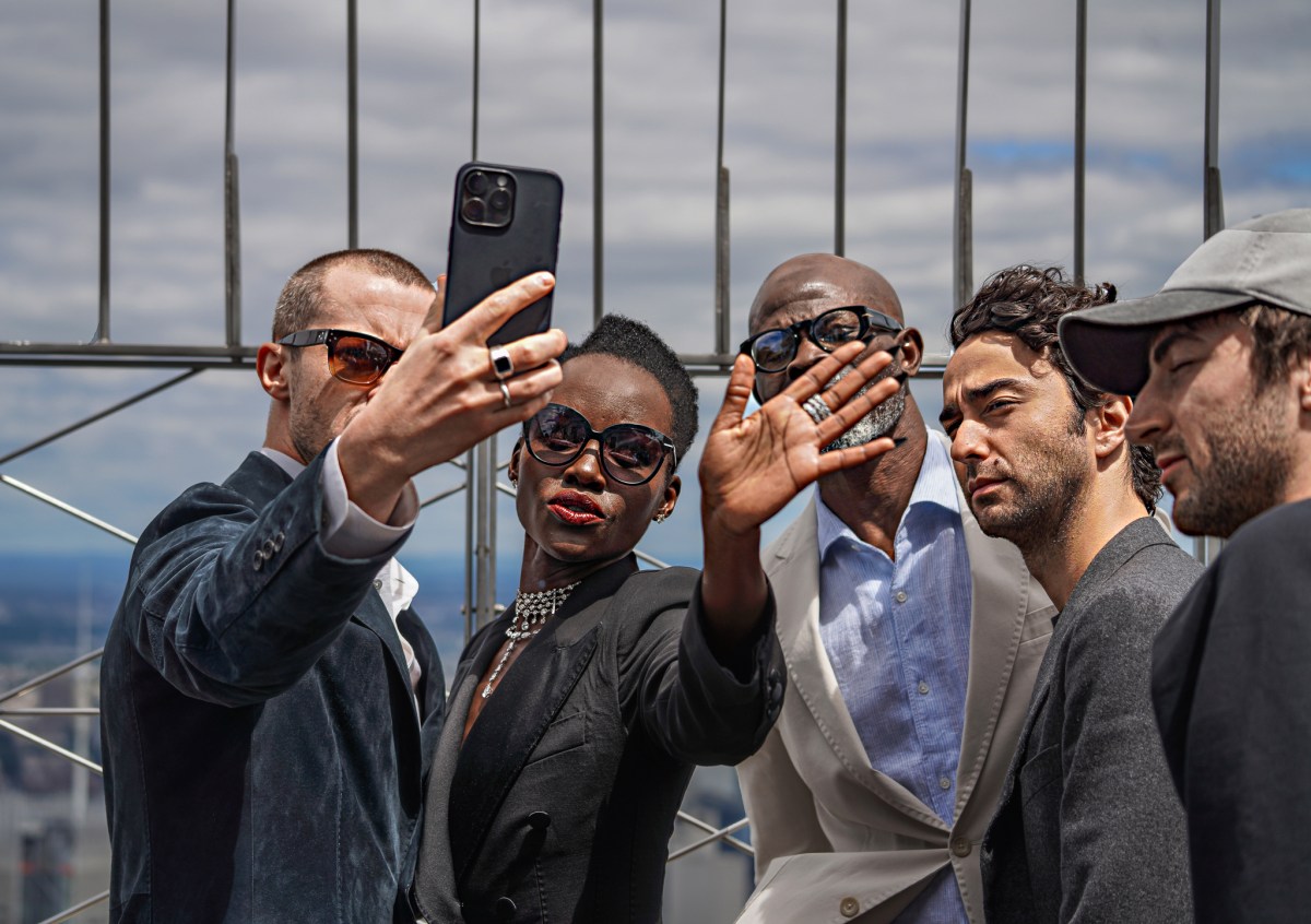 Lupita Nyong’o and cast of 'A Quiet Place Day One' make it to the top of Empire State Building 15