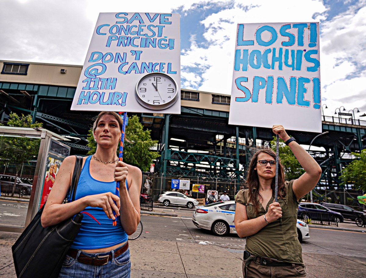 Brooklyn protest over congestion pricing