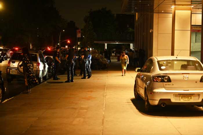 Scene of a Brooklyn shooting