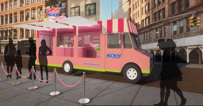 HI CHEW DessertMix Truck Exterior