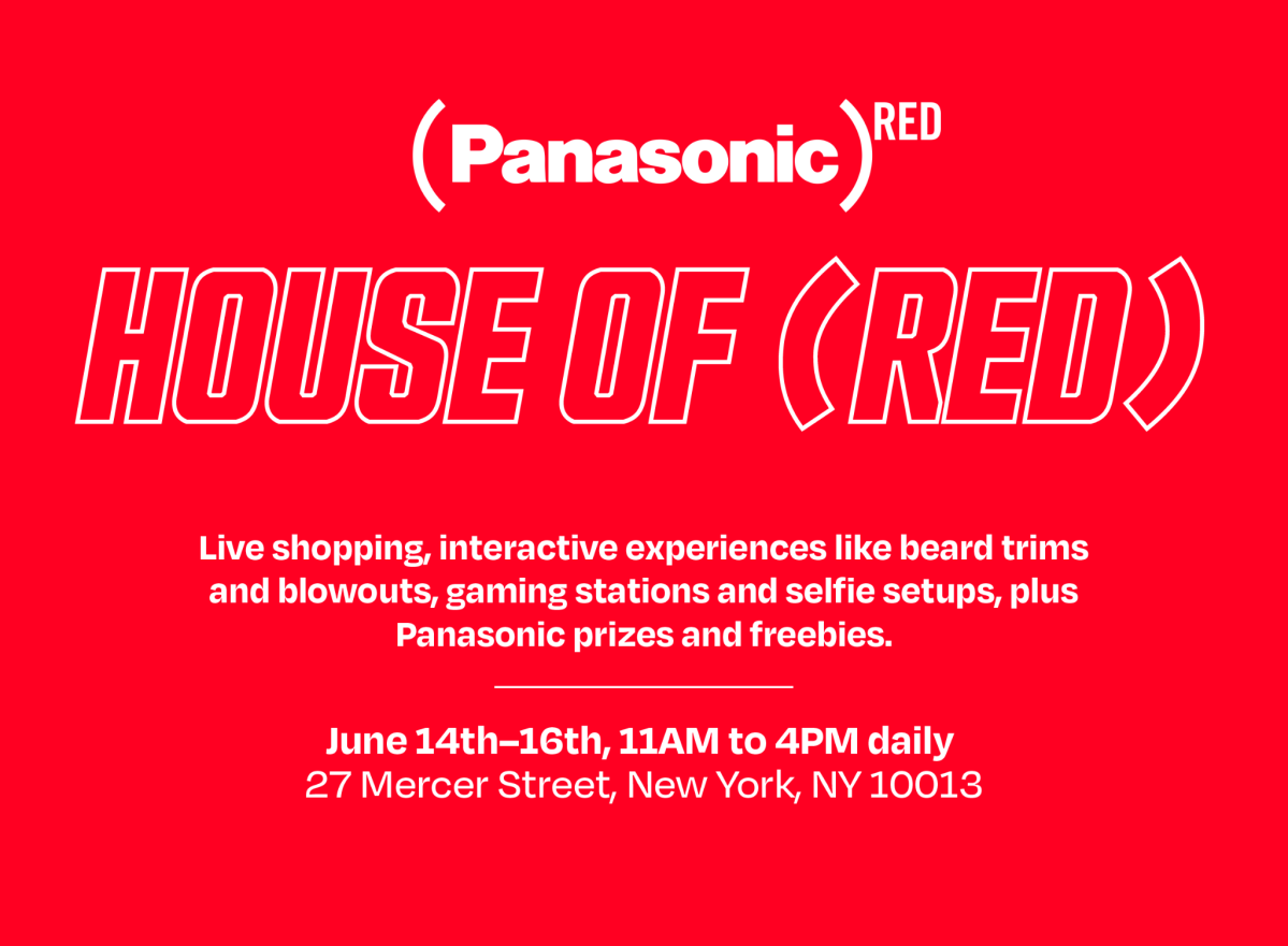 Panasonic to host House of (RED) shopping pop-up in Soho this weekend | amNewYork