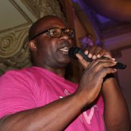 Congress Member Jamaal Bowman addresses victory party crowd